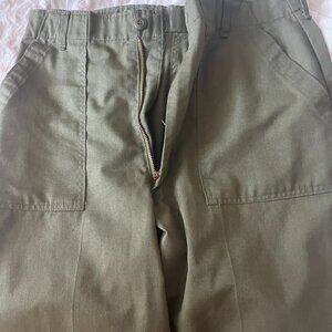 Vintage military fatigues OG 107